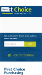 Mobile Screenshot of firstchoicepurchasing.com